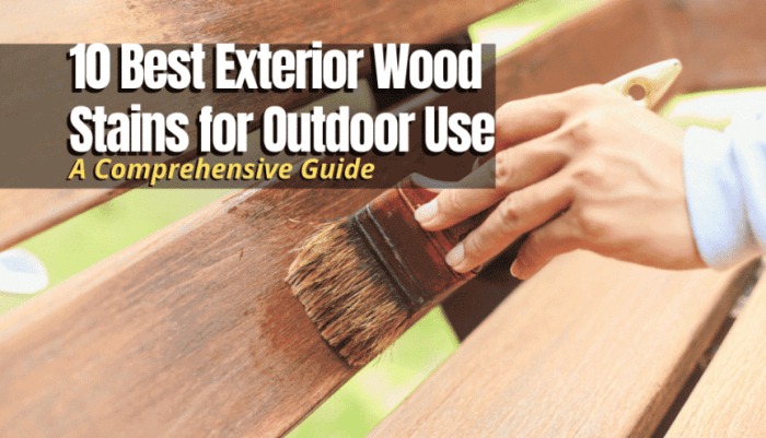 10 Best Exterior Wood Stains for Outdoor Use in 2024 - The Backyard Pros