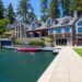 Magnificent Lakefront Mansion with Private Boat Dock