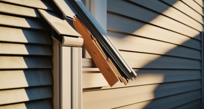 Why Your Top Piece of Vinyl Siding Keeps Falling Off? - Fix It In The Home