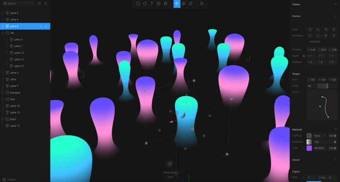 Spline - Design tool for 3D web experiences